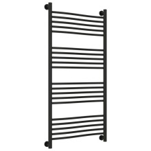 Полотенцесушитель водяной 1200х600 черный матовый Сунержа Флюид+ 31-0222-1260