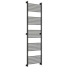 Полотенцесушитель водяной 1900х500 черный матовый Сунержа Флюид+ 31-0222-1950
