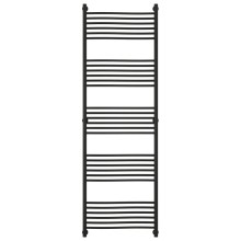 Полотенцесушитель водяной 1900х600 черный матовый Сунержа Флюид+ 31-0222-1960