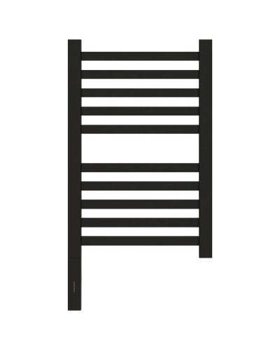 Полотенцесушитель электрический 500х300 черный матовый МЭМ левый Сунержа Модус 3.0 31-5700-5030