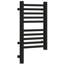 Полотенцесушитель электрический 500х300 черный матовый МЭМ левый Сунержа Модус 3.0 31-5700-5030