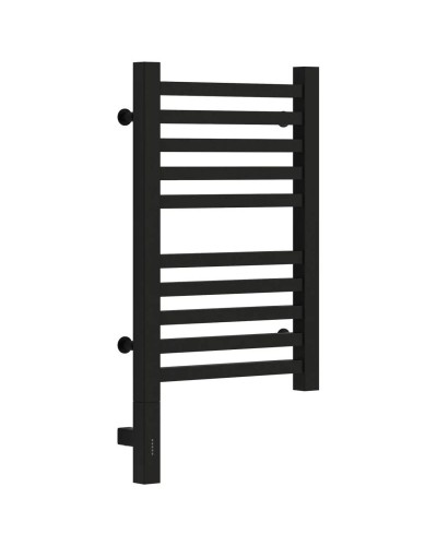 Полотенцесушитель электрический 500х300 черный матовый МЭМ левый Сунержа Модус 3.0 31-5700-5030