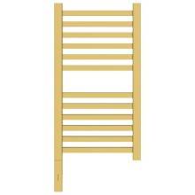 Полотенцесушитель электрический 600х300 золотой матовый МЭМ левый Сунержа Модус 3.0 032-5700-6030