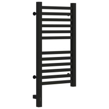 Полотенцесушитель электрический 600х300 черный матовый МЭМ левый Сунержа Модус 3.0 31-5700-6030