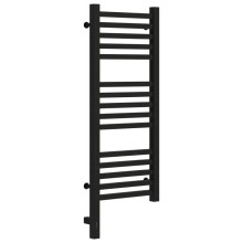 Полотенцесушитель электрический 800х300 черный матовый МЭМ левый Сунержа Модус 3.0 31-5700-8030