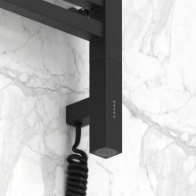 Полотенцесушитель электрический 1200х300 темный титан муар МЭМ правый Сунержа Модус 3.0 15-5701-1230