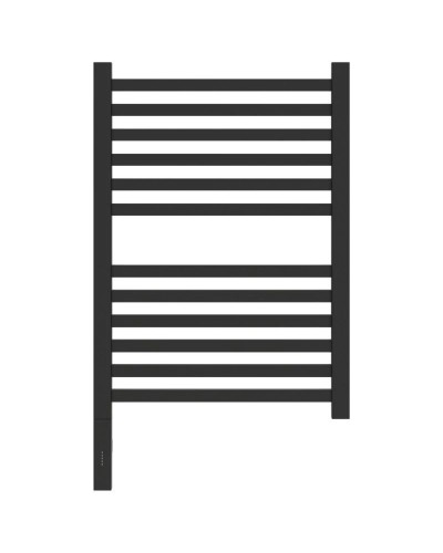 Полотенцесушитель электрический 600х400 темный титан муар МЭМ левый Сунержа Модус 3.0 15-5700-6040