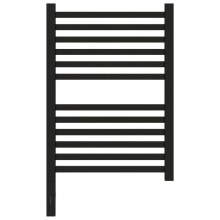 Полотенцесушитель электрический 600х400 черный матовый МЭМ левый Сунержа Модус 3.0 31-5700-6040