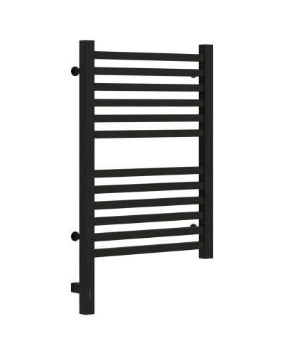 Полотенцесушитель электрический 600х400 черный матовый МЭМ левый Сунержа Модус 3.0 31-5700-6040