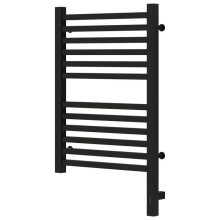 Полотенцесушитель электрический 600х400 черный матовый МЭМ правый Сунержа Модус 3.0 31-5701-6040