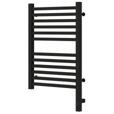 Полотенцесушитель электрический 600х400 черный матовый МЭМ правый Сунержа Модус 3.0 31-5701-6040