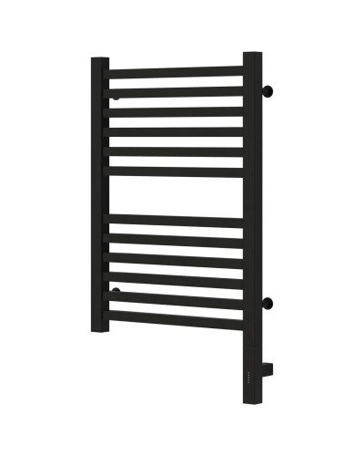 Полотенцесушитель электрический 600х400 черный матовый МЭМ правый Сунержа Модус 3.0 31-5701-6040