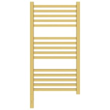 Полотенцесушитель электрический 800х400 золотой матовый МЭМ левый Сунержа Модус 3.0 032-5700-8040