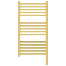 Полотенцесушитель электрический 800х400 золотой матовый МЭМ правый Сунержа Модус 3.0 032-5701-8040