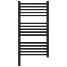 Полотенцесушитель электрический 800х400 черный матовый МЭМ левый Сунержа Модус 3.0 31-5700-8040