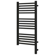 Полотенцесушитель электрический 800х400 черный матовый МЭМ правый Сунержа Модус 3.0 31-5701-8040