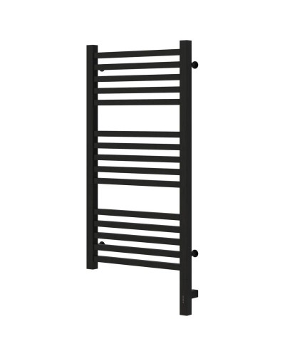 Полотенцесушитель электрический 800х400 черный матовый МЭМ правый Сунержа Модус 3.0 31-5701-8040