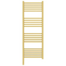 Полотенцесушитель электрический 1200х400 золотой матовый МЭМ левый Сунержа Модус 3.0 032-5700-1240