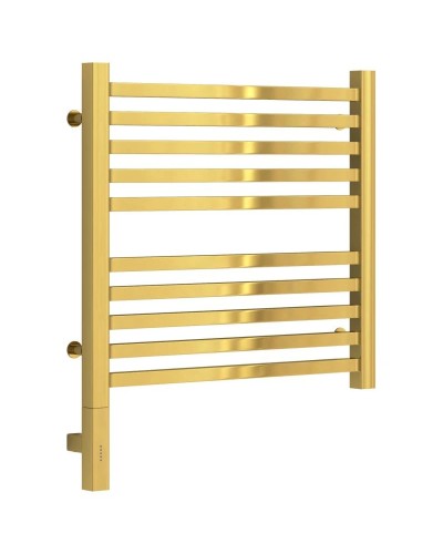 Полотенцесушитель электрический 500х500 золотой МЭМ левый Сунержа Модус 3.0 03-5700-5050