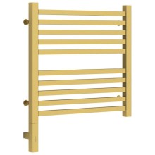 Полотенцесушитель электрический 500х500 золотой матовый МЭМ левый Сунержа Модус 3.0 032-5700-5050