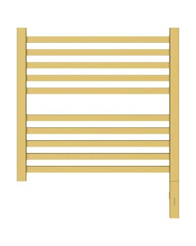 Полотенцесушитель электрический 500х500 золотой матовый МЭМ правый Сунержа Модус 3.0 032-5701-5050