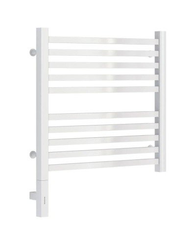 Полотенцесушитель электрический 500х500 белый глянец МЭМ левый Сунержа Модус 3.0 12-5700-5050