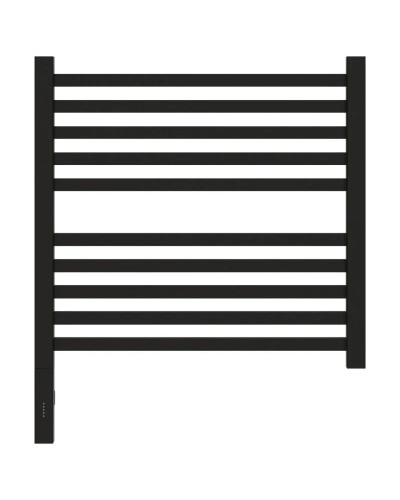 Полотенцесушитель электрический 500х500 черный матовый МЭМ левый Сунержа Модус 3.0 31-5700-5050