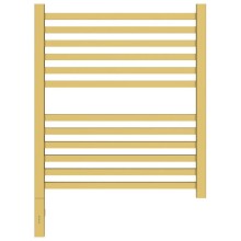 Полотенцесушитель электрический 600х500 золотой матовый МЭМ левый Сунержа Модус 3.0 032-5700-6050