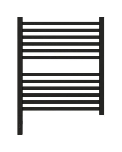 Полотенцесушитель электрический 600х500 черный матовый МЭМ левый Сунержа Модус 3.0 31-5700-6050