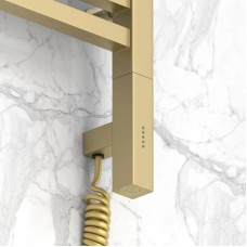 Полотенцесушитель электрический 800х500 шампань матовая МЭМ левый Сунержа Модус 3.0 022-5700-8050