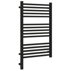 Полотенцесушитель электрический 800х500 черный матовый МЭМ левый Сунержа Модус 3.0 31-5700-8050