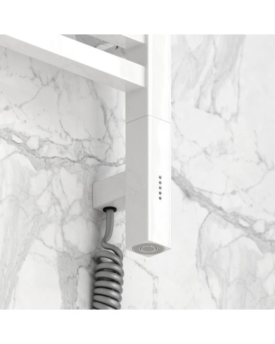 Полотенцесушитель электрический 1200х500 белый глянец МЭМ правый Сунержа Модус 3.0 12-5701-1250