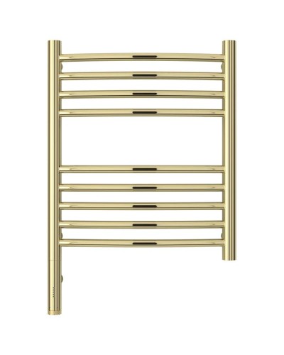 Полотенцесушитель электрический 500х400 шампань МЭМ левый, перемычка выгнутая Сунержа Богема 3.0 020-5802-5040