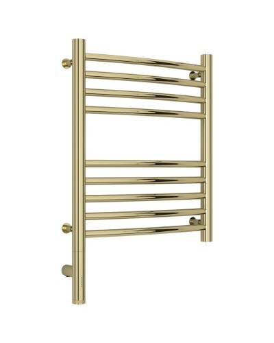 Полотенцесушитель электрический 500х400 шампань МЭМ левый, перемычка выгнутая Сунержа Богема 3.0 020-5802-5040