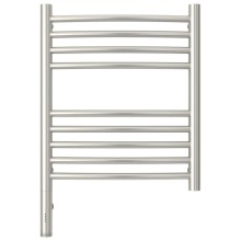 Полотенцесушитель электрический 500х400 сатин МЭМ левый, перемычка выгнутая Сунержа Богема 3.0 071-5802-5040