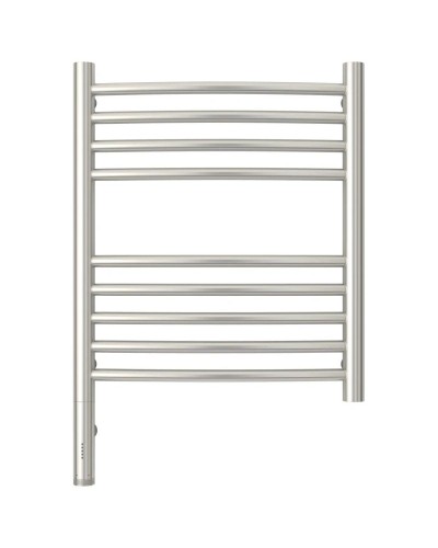 Полотенцесушитель электрический 500х400 сатин МЭМ левый, перемычка выгнутая Сунержа Богема 3.0 071-5802-5040