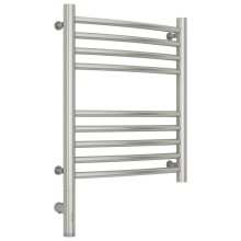 Полотенцесушитель электрический 500х400 сатин МЭМ левый, перемычка выгнутая Сунержа Богема 3.0 071-5802-5040