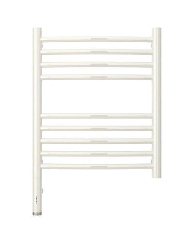 Полотенцесушитель электрический 500х400 белый глянец МЭМ  левый, перемычка выгнутая Сунержа Богема 3.0 12-5802-5040