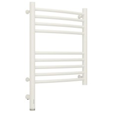 Полотенцесушитель электрический 500х400 белый матовый МЭМ левый, перемычка выгнутая Сунержа Богема 3.0 30-5802-5040