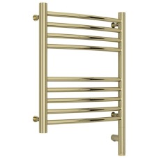 Полотенцесушитель электрический 500х400 шампань МЭМ правый, перемычка выгнутая Сунержа Богема 3.0 020-5803-5040