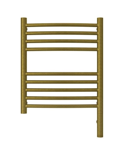 Полотенцесушитель электрический 500х400 состаренная бронза МЭМ правый, перемычка выгнутая Сунержа Богема 3.0 05-5803-5040