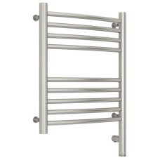 Полотенцесушитель электрический 500х400 сатин МЭМ правый, перемычка выгнутая Сунержа Богема 3.0 071-5803-5040