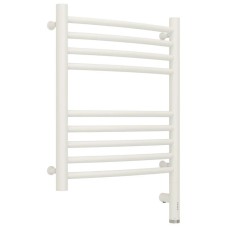 Полотенцесушитель электрический 500х400 белый матовый МЭМ правый, перемычка выгнутая Сунержа Богема 3.0 30-5803-5040
