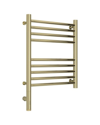 Полотенцесушитель электрический 500х400 шампань МЭМ левый, перемычка прямая Сунержа Богема 3.0 020-5804-5040