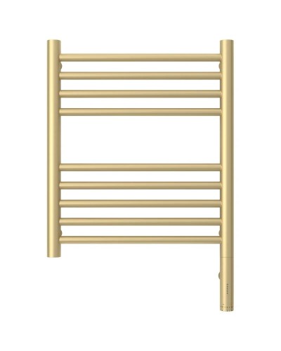 Полотенцесушитель электрический 500х400 шампань матовая МЭМ правый, перемычка прямая Сунержа Богема 3.0 022-5805-5040