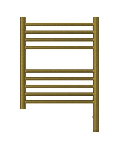 Полотенцесушитель электрический 500х400 состаренная бронза МЭМ правый, перемычка прямая Сунержа Богема 3.0 05-5805-5040