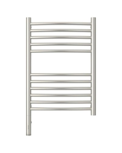 Полотенцесушитель электрический 600х400 сатин МЭМ левый, перемычка выгнутая Сунержа Богема 3.0 071-5802-6040