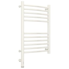 Полотенцесушитель электрический 600х400 белый глянец МЭМ левый, перемычка выгнутая Сунержа Богема 3.0 12-5802-6040