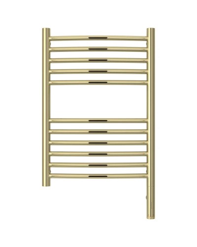 Полотенцесушитель электрический 600х400 шампань МЭМ правый, перемычка выгнутая Сунержа Богема 3.0 020-5803-6040