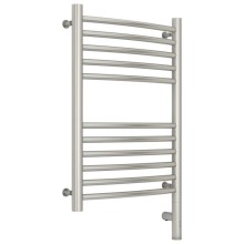 Полотенцесушитель электрический 600х400 сатин МЭМ правый, перемычка выгнутая Сунержа Богема 3.0 071-5803-6040